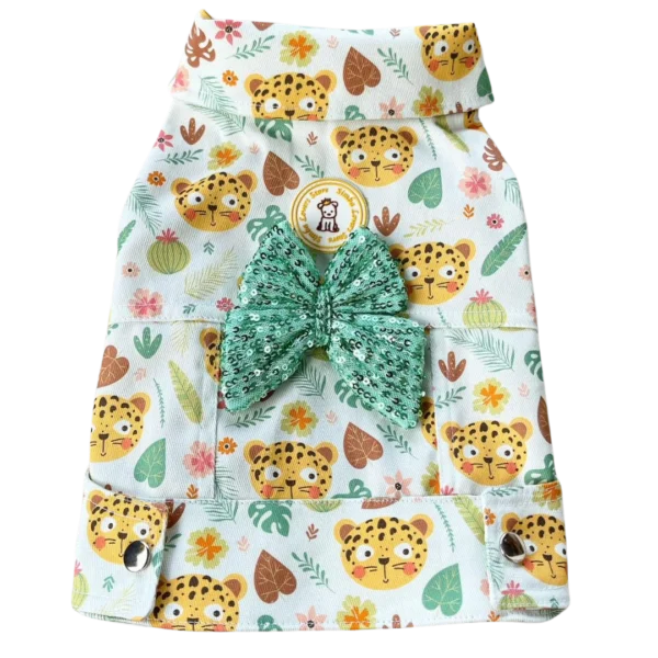 Jaqueta Cropped Oncinha