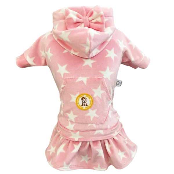 Conjunto Esporte Plush Estrela Rosa