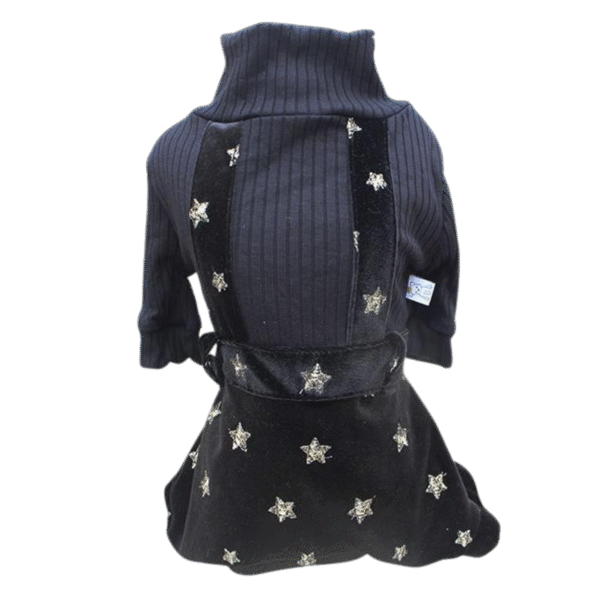 Short c/ Camiseta Preta com Estrelas Masc