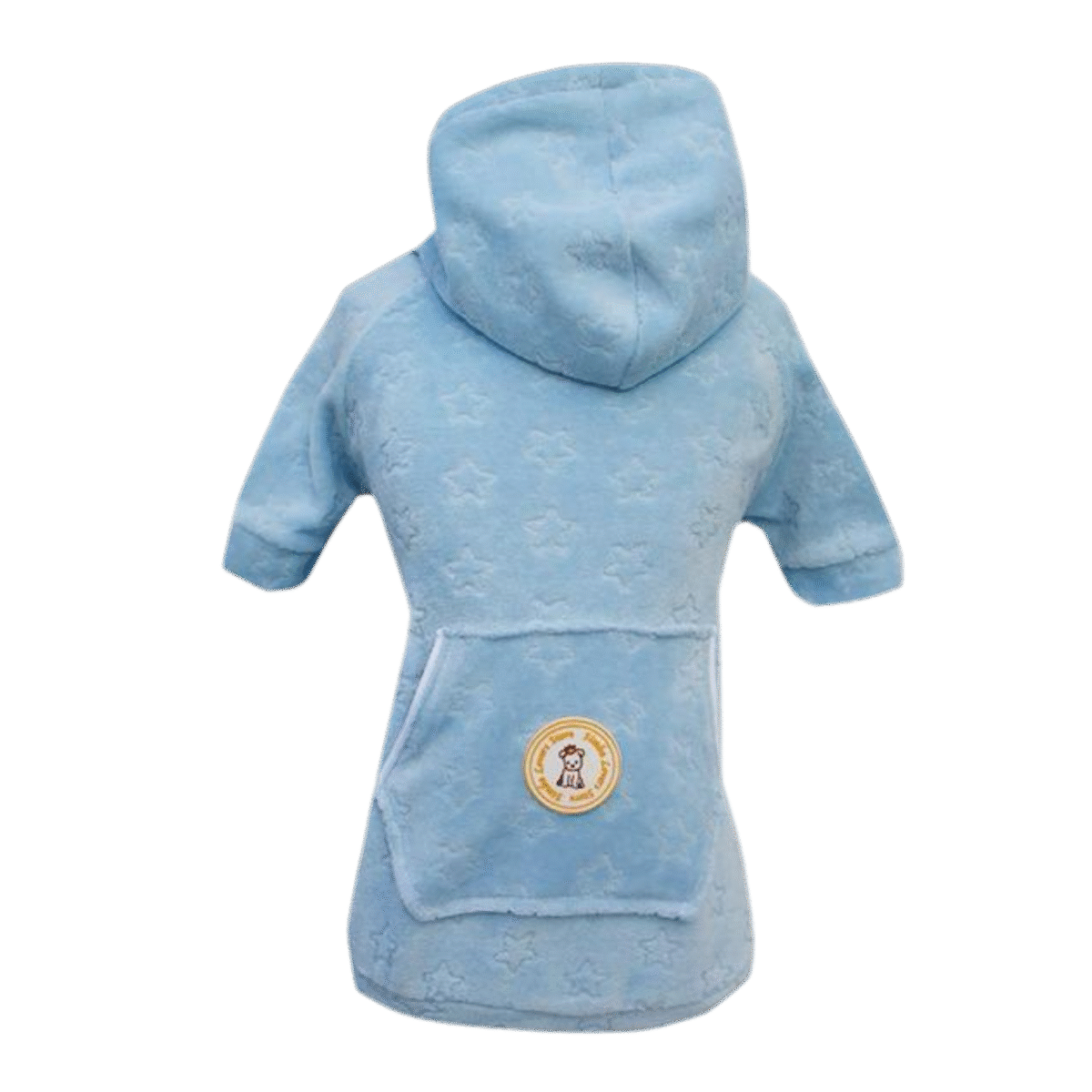 Moletom Plush Estrelas Azul Claro - Imagem 1