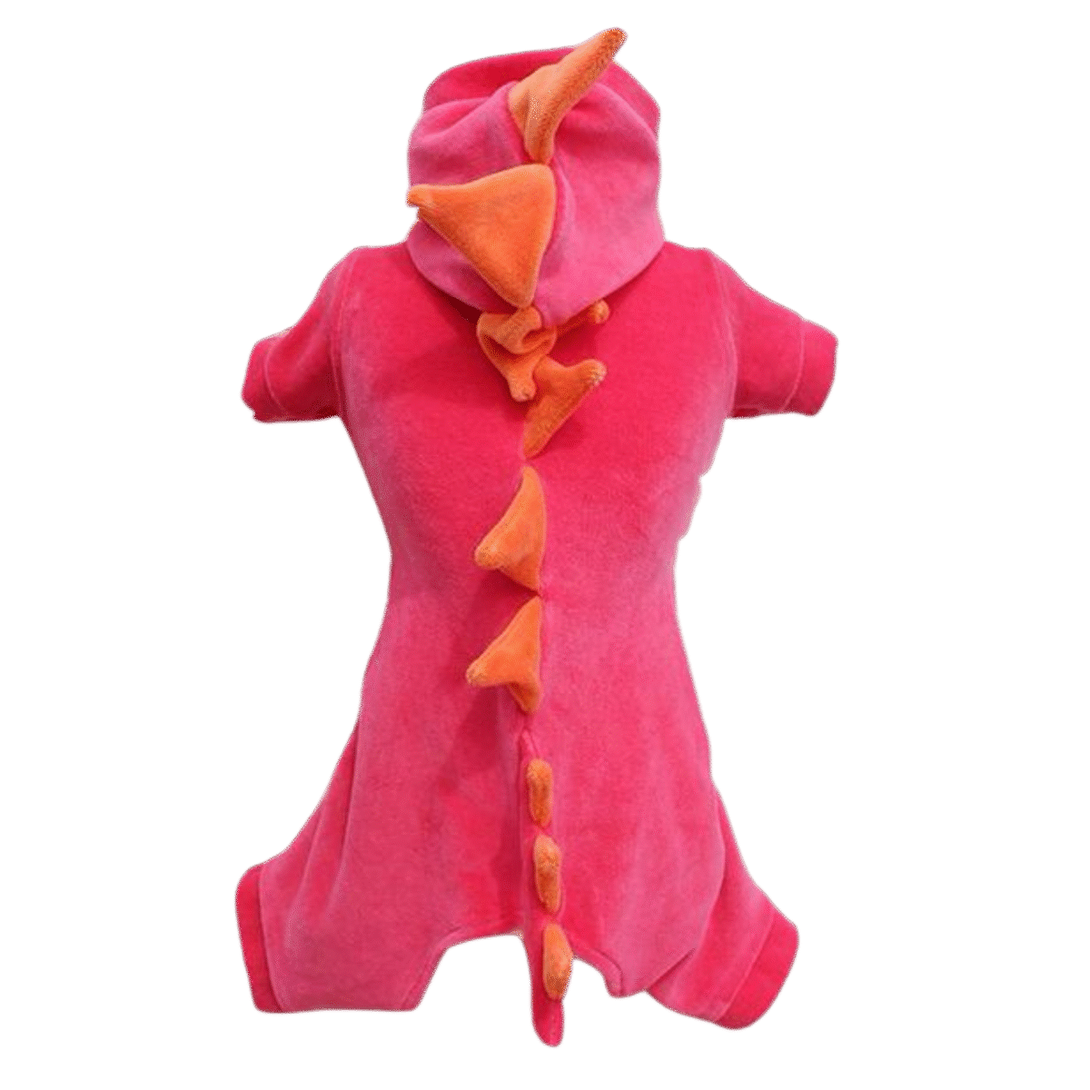 Pijama Plush Dino 4 Patas Pink - Imagem 1