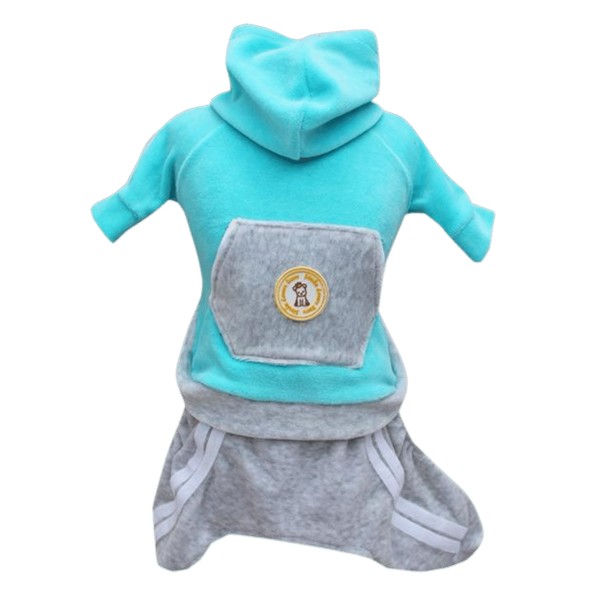 Conjunto Esporte Caribe e Cinza Masc - Imagem 1