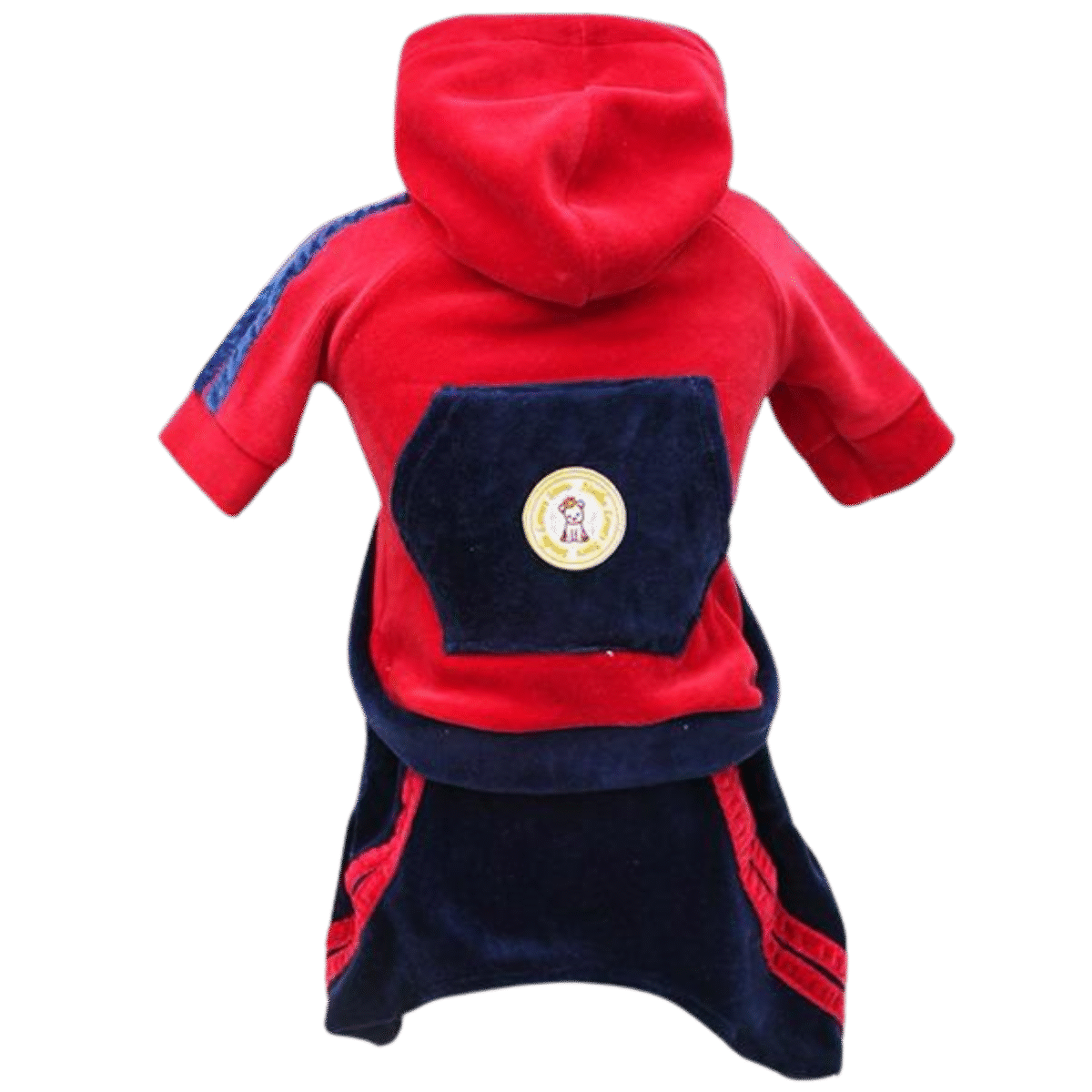 Conjunto Esporte Vermelho e Marinho Masc - Imagem 1