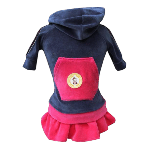 Conjunto Esporte Plush Jeans com Pink