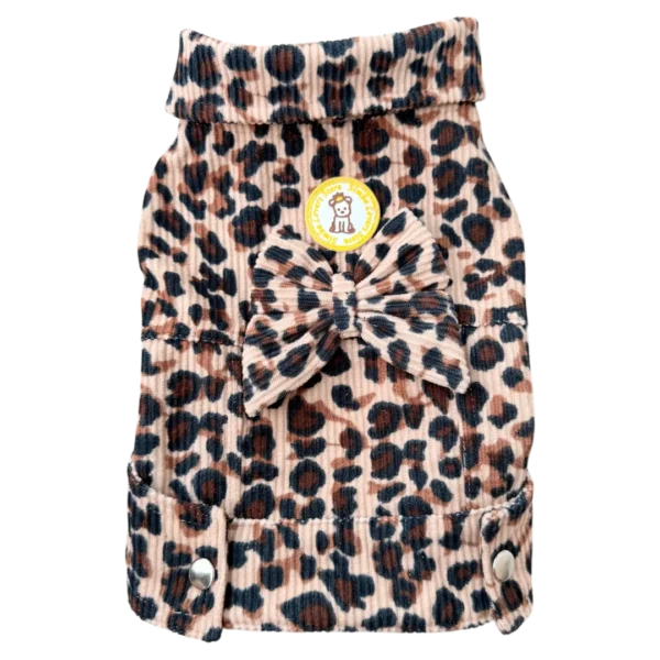 Jaqueta Cropped Veludo Oncinha Clara