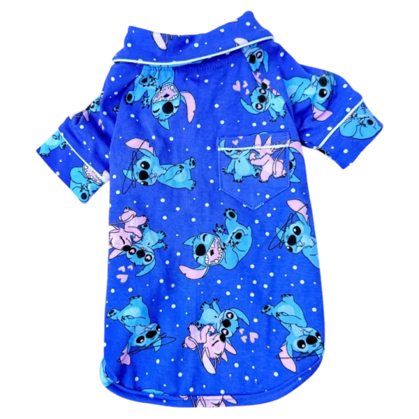 Pijama 2 Patas Stitch Royal