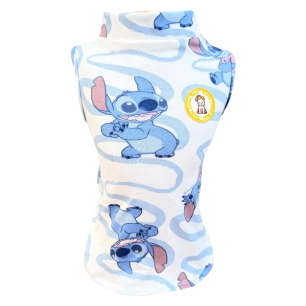 Regata Stitch Coração Masc