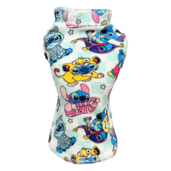 Colete Fleece Stitch Personagens